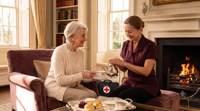 <p>In-home caregiver</p><p>for the elderly</p>
