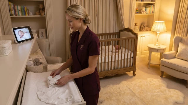 Nanny for a newborn baby