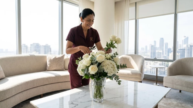 <p dir="auto" style="white-space: pre-wrap;">Trusted housekeeper for your home</p>